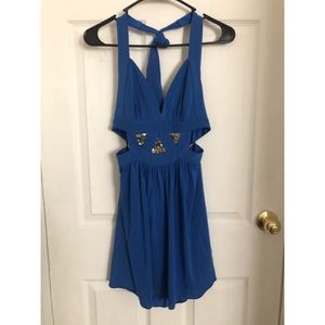 BCBG backless dress